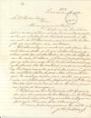 Carta en la que J. Camilo Gutirrez comunica a Daro asuntos de trmite tras la muerte de su ta Bernarda [Sarmiento].